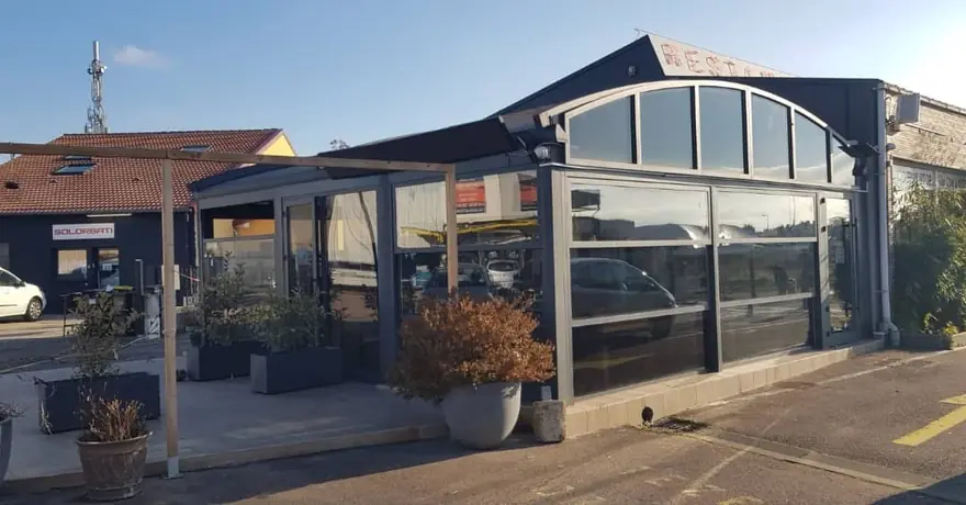 Pergola ve giyotin cam uygulaması