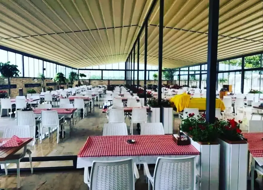Pergola ve sürme cam uygulaması